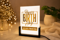 Happy Birthday LED Acrylic Lamp