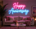 Happy Anniversary Neon Light